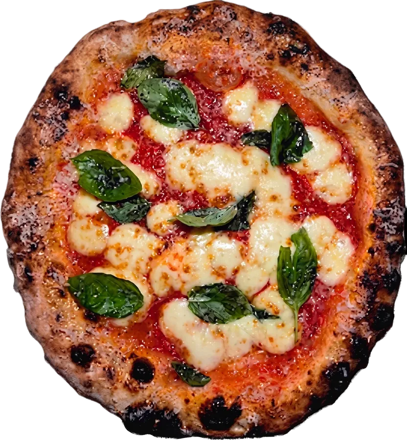 Pizza margarita napoletana congelada de La Sinergia